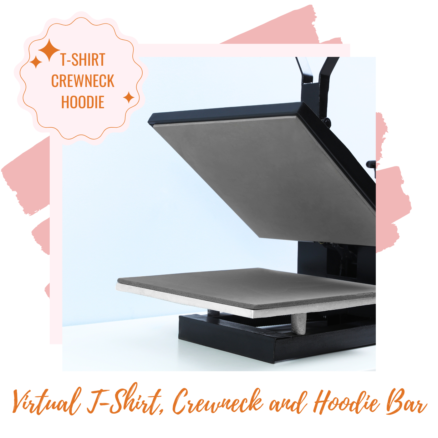 Virtual T-Shirt, Crewneck and Hoodie Bar