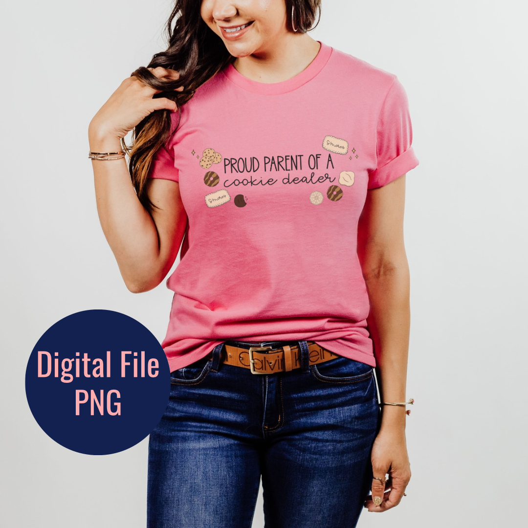 Cookie Dealer Png for Dtf and Uvdtf| Sublimation Design for Mugs| Tote Design| Cookie Design for Totes and T-Shirts| Mom Design Digital