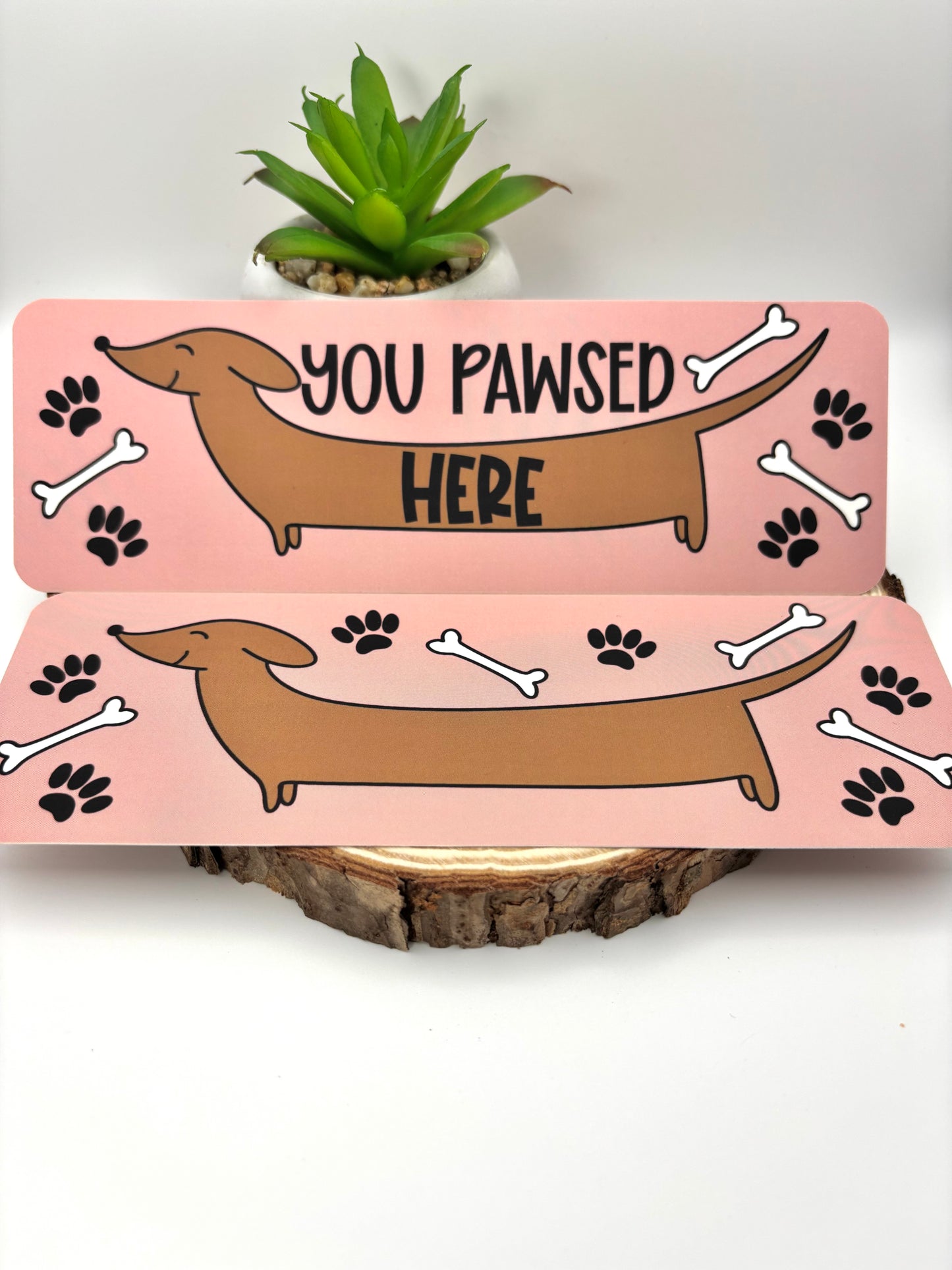 You Pawsed Here Bookmark