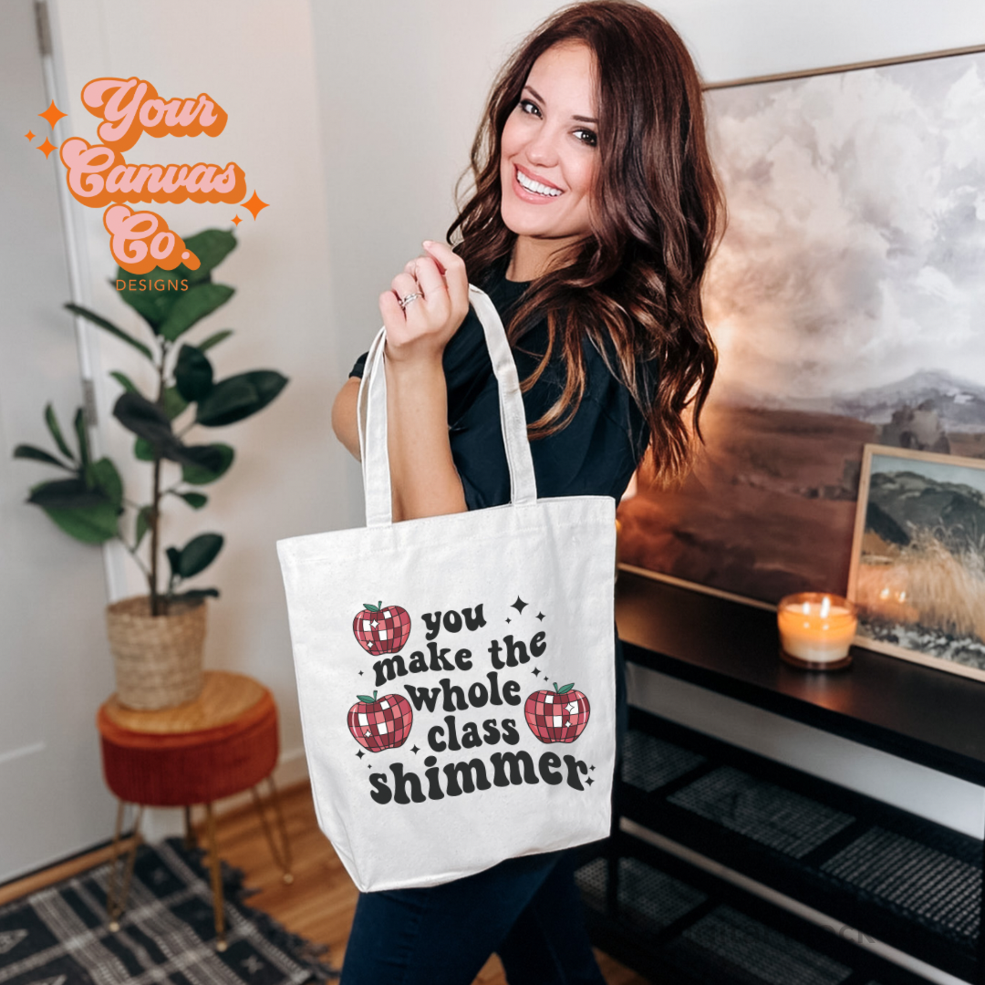 Personalized Teacher's Totes