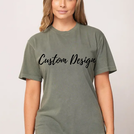 Pigment Dyed Adult Short Sleeve Shirt