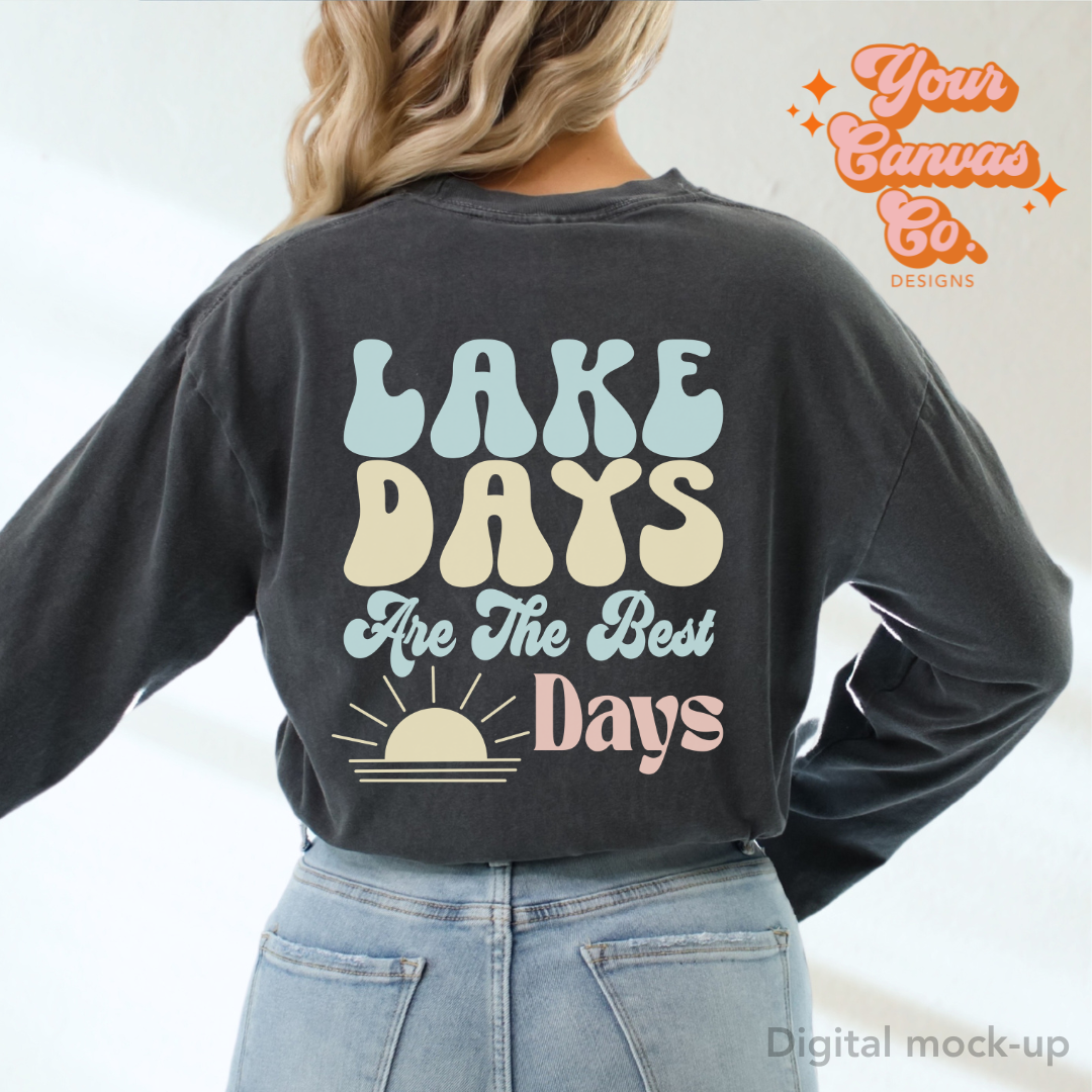 Lake Days are the Best Days