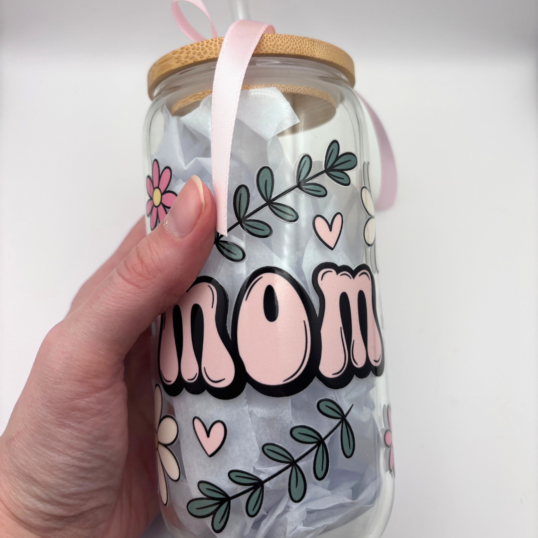 Mother's Day 16 oz Libby Glass