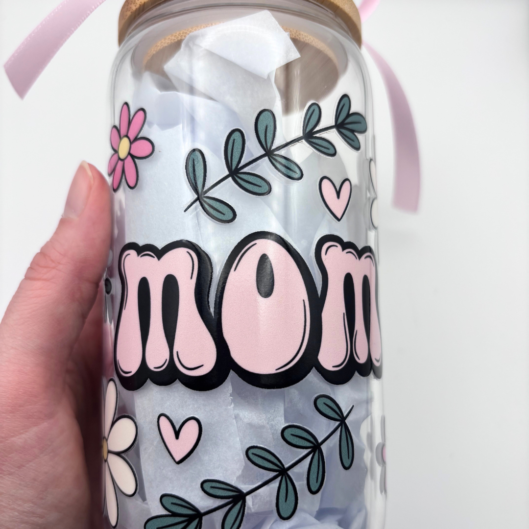 Mother's Day 16 oz Libby Glass