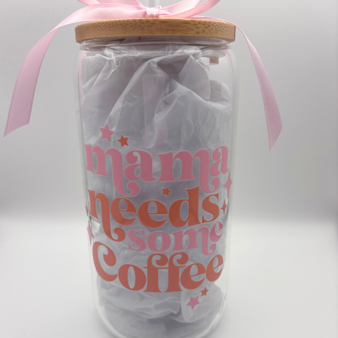 Mother's Day 16 oz Libby Glass