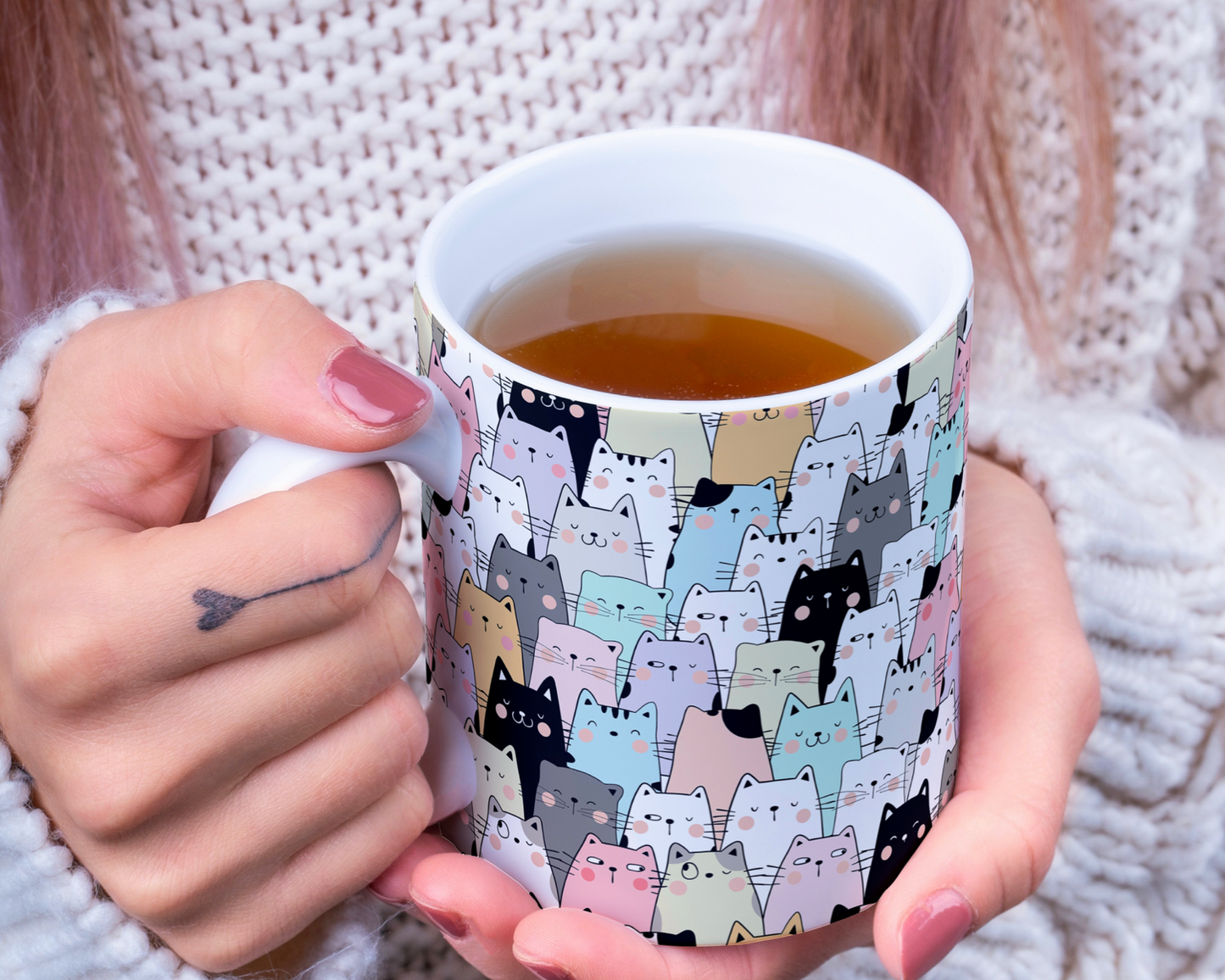 Crazy Cats mug
